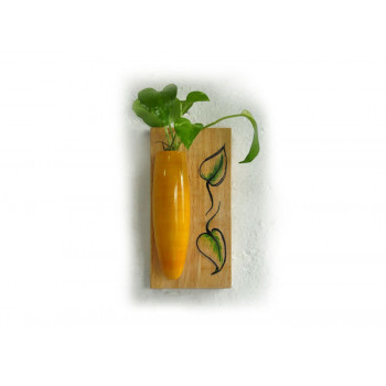Wall Hanging Plant Holder (Yellow)