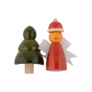 Fridge Magnets - X-mas Tree & Fairy 
