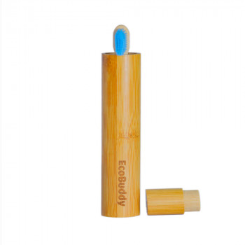 Bamboo Toothbrush Travel Case