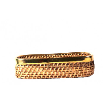 Traditional Cane Fruit cum Bread Basket ( Rectangle 11" x 6")