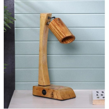 WOODEN STUDY LAMP 