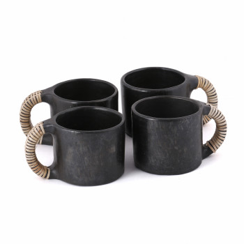 Eco-friendly Coffee Mug - Set of 4 Large (275 ml each)