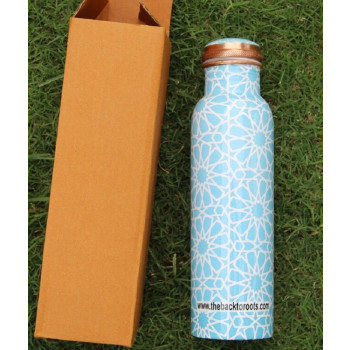 Ayurvedic Copper Bottles | Printed | 1 Ltr.