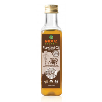 Organic Flaxseed Oil (Cold Pressed) - 100 ml