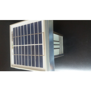 Solar Exterior Gate & Bollard Lamp in Stainless Steel Body