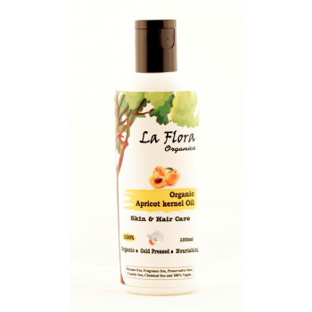 Organic Apricot Kernel Oil - Skin & Hair Care