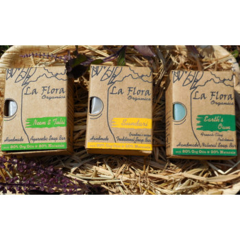 Handmade Soap Combo - "Flora Herbals"