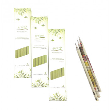Eco-friendly NewsPaper Pencil (pack of 3)