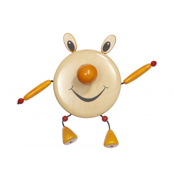 Wooden Wall Peg - Peggy Toad