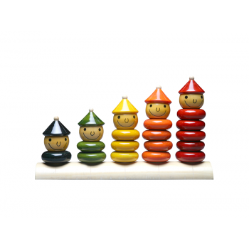 Peppy Five Wooden Educational Toy
