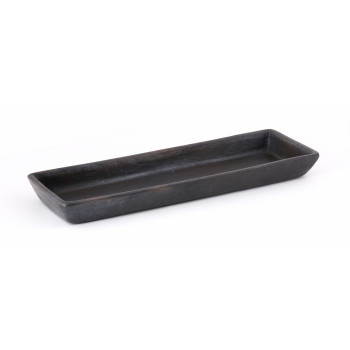 Black Stone Serving Tray - S