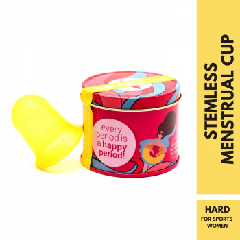 Stonesoup Wings Yellow Menstrual Cup - Tough cup