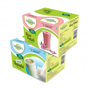 Milk shake Combo (Rose petals + Instant Thandai) (500 gms)