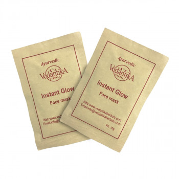 Natural Instant glow mask  (combo) Trial Packs 20 gms