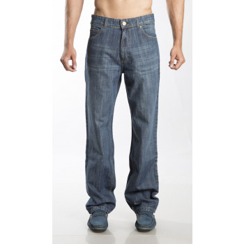 Men s Jeans Relaxed Fit Straight Leg Rinse Classic Waist 34 Ecohoy