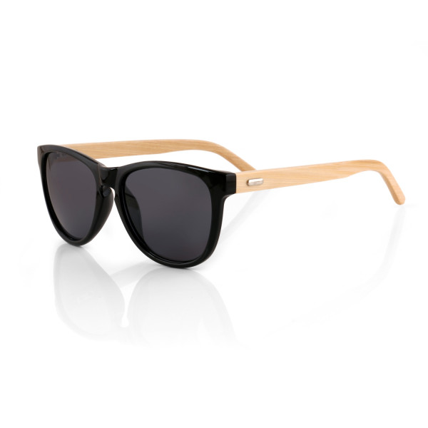 Monk Shades Wayfarer Black Bamboo Sunglasses Bamboo Sunglasses