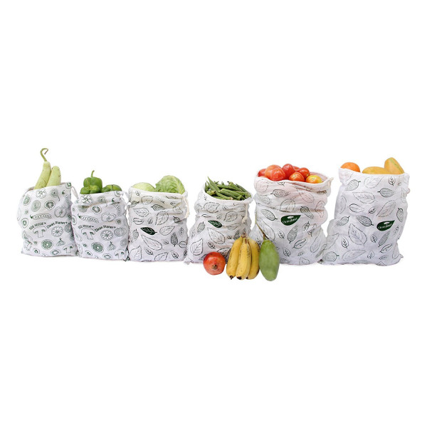 Cotton vegetable storage bags new arrivals