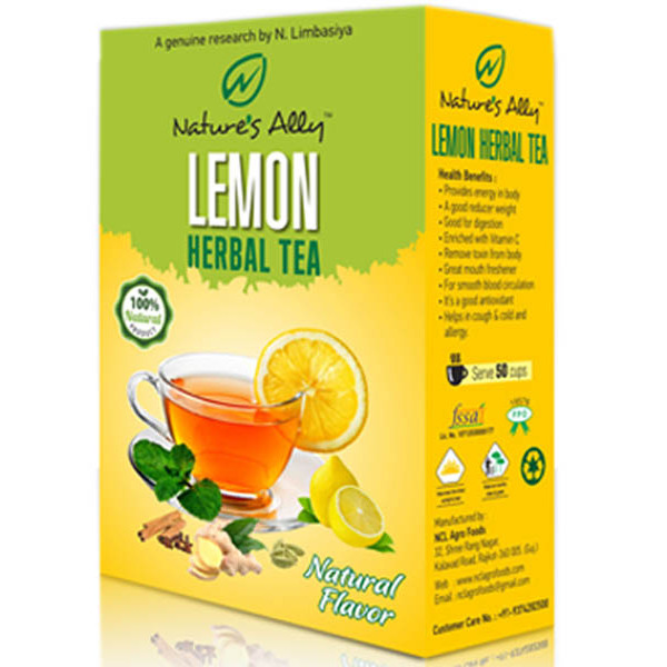 Organic Lemon Tea 500g Herbal Tea Organic Tea and Coffee
