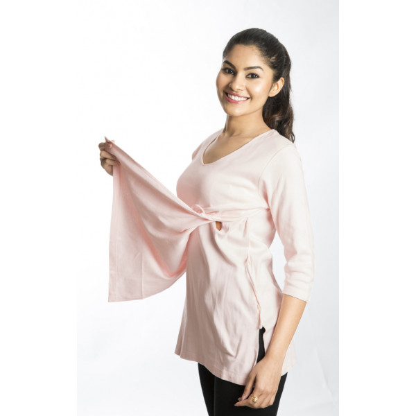 Double layer sales nursing top
