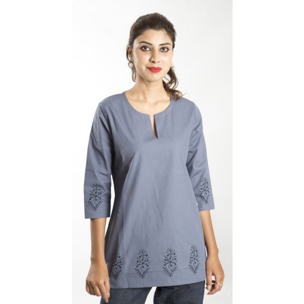 Three fourth sleeve kurtis new arrivals
