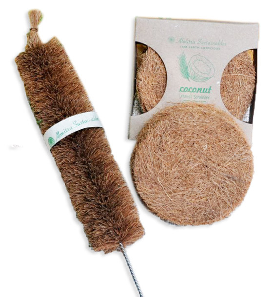 ONEarth - Utensil Scrubbers - Coconut Coir