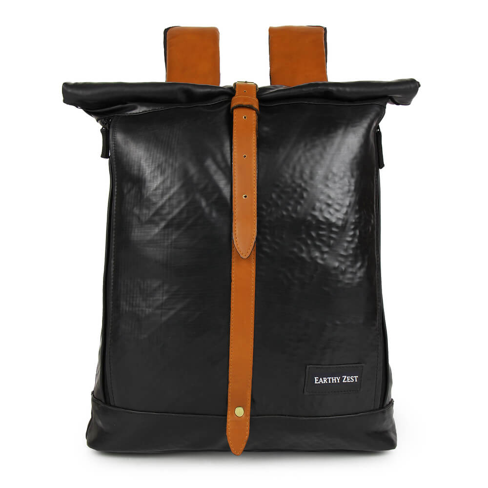 Roll down laptop bag