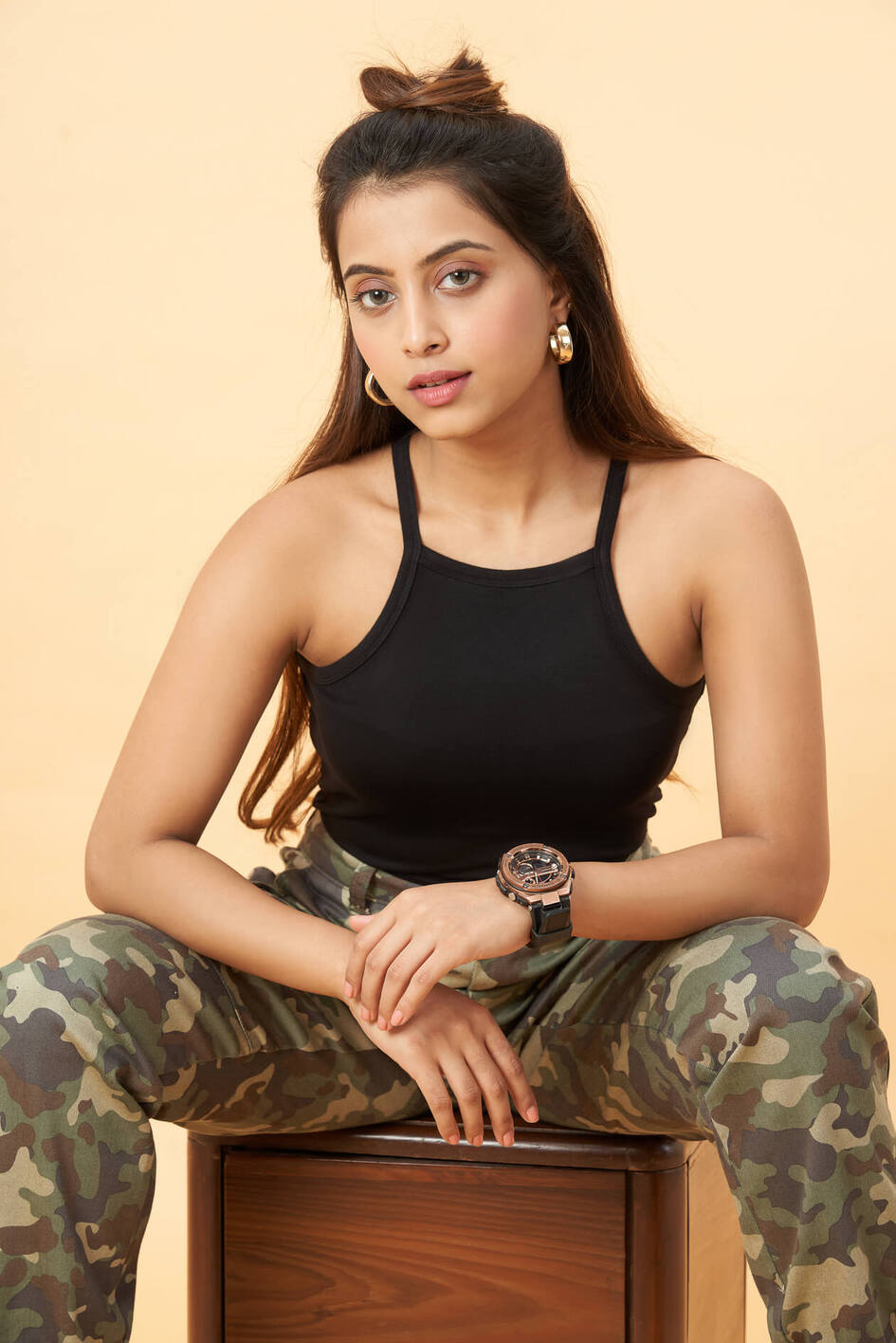 Solid T-Back - Girls T-shirt