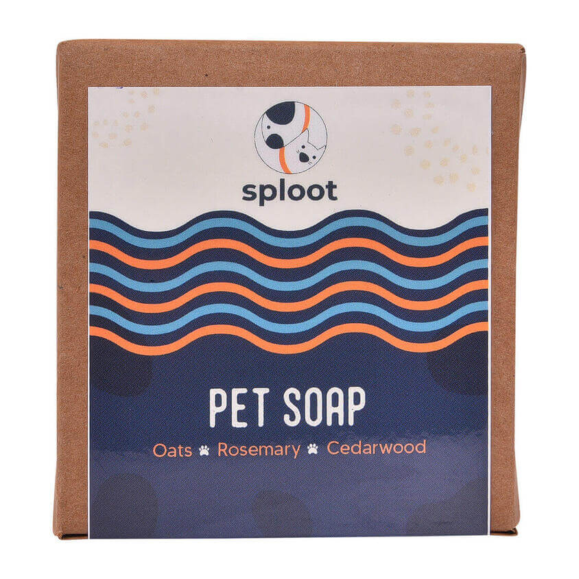 Pet Soap - Oats, Rosemary,Cedarwood (115gm)