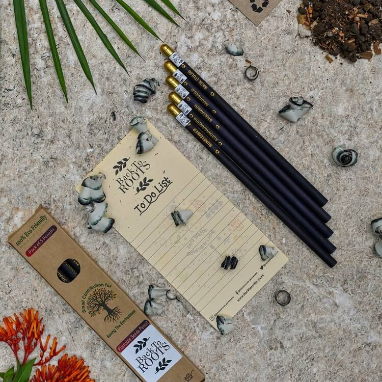 Plantable Seed Pencil | Sow and Grow | Pack of 10