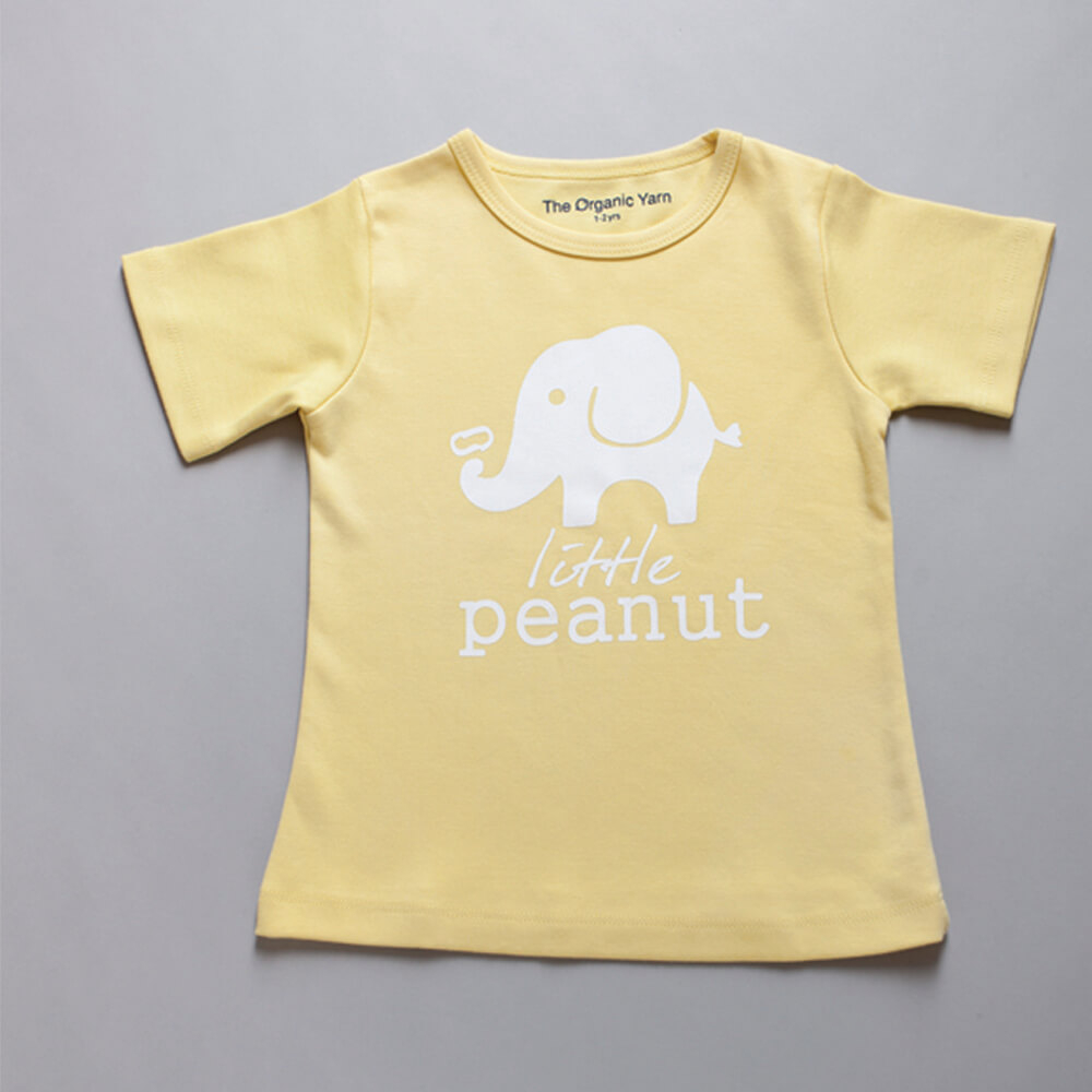 ELEPHANT TEE - yellow