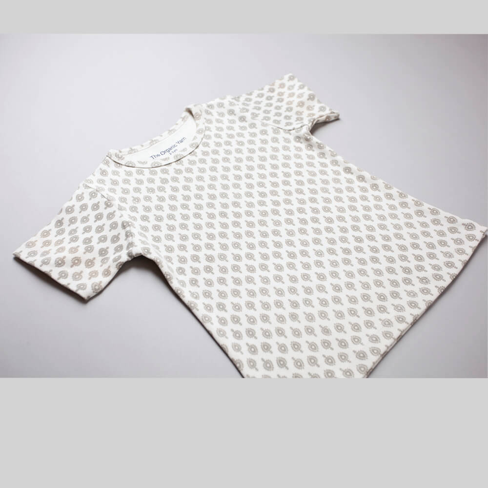 PAISLEY TEE / T-SHIRT - WHITE