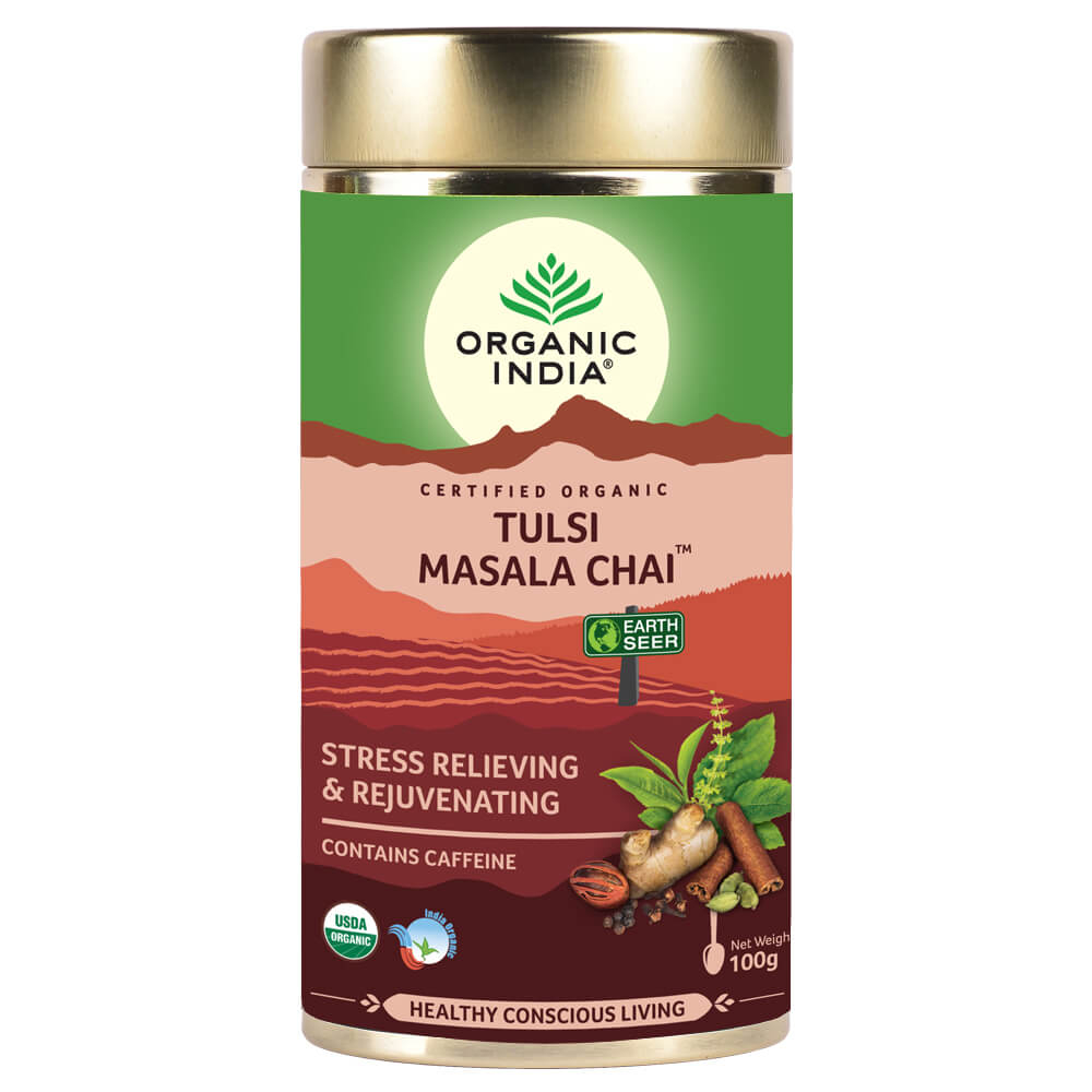 Tulsi Masala Chai 100g Tin