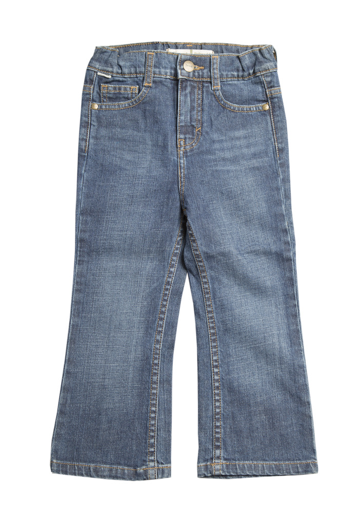 Infant Jeans (Relaxed fit, Bootcut) - Wiskers Wash