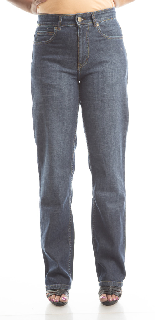 Ladies jeans - Waist Relaxed fit, straight leg - Sand Blast (Waist 36)