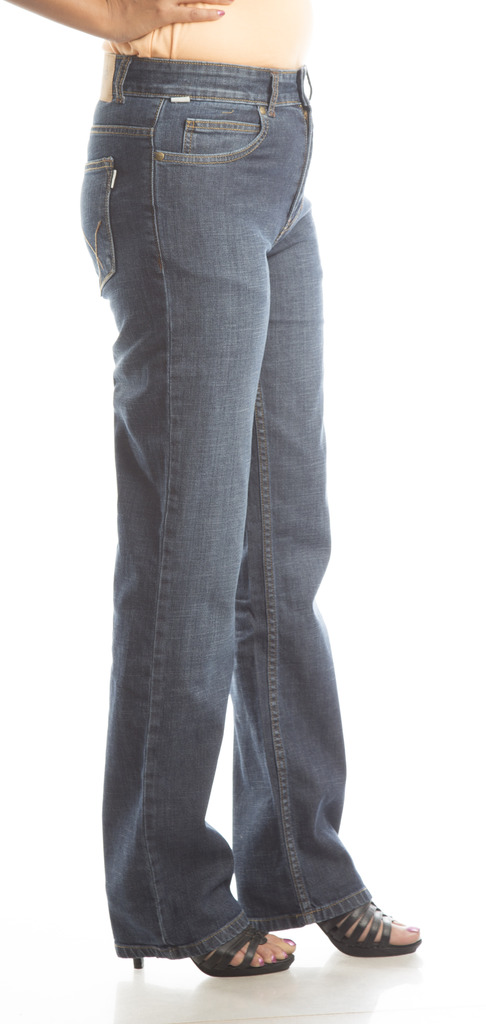 Ladies jeans - Waist Relaxed fit, straight leg - Sand Blast (Waist 30)